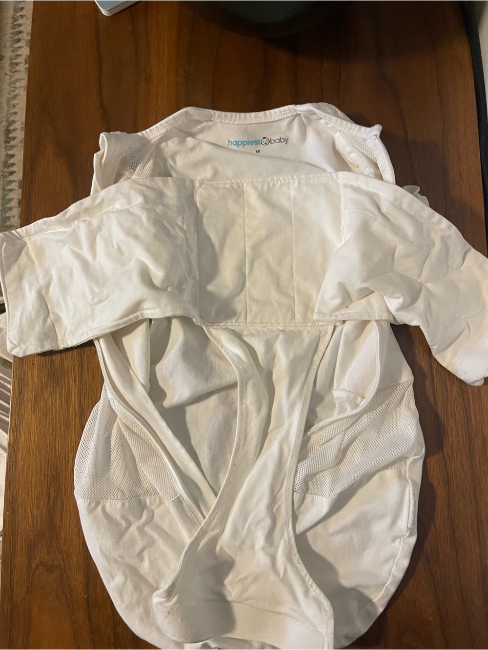 Happiest Baby Organic Cotton Sack White